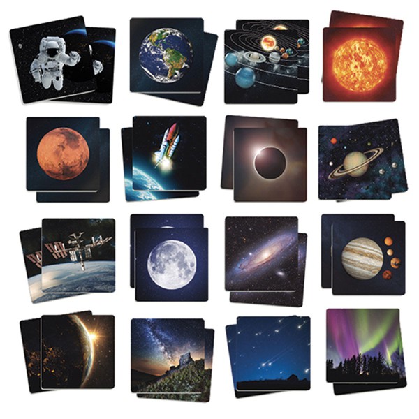 Maxi memory univers, 16 images de l'univers 