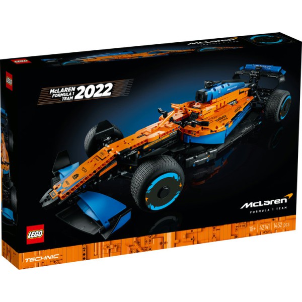 La voiture de course McLaren Formule 1 - LEGO Technic recto boite