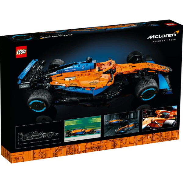 La voiture de course McLaren Formule 1 - LEGO Technic verso boite