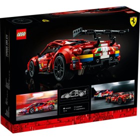 Ferrari 488 GTE "Af Corse" - LEGO Technic verso boite