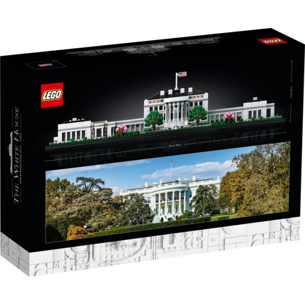 La Maison Blanche - LEGO Architecture verso boite