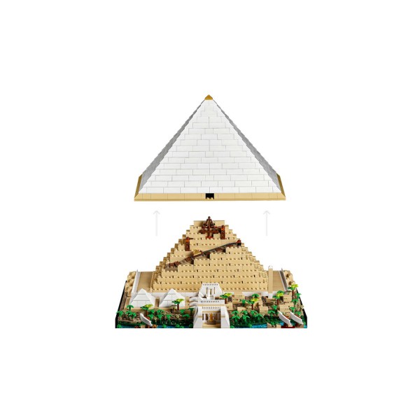 La grande Pyramide de Gizeh - LEGO Architecture visuels 3