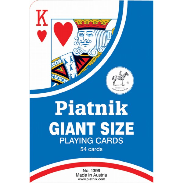 Cartes Géantes - Jeux de 54 cartes