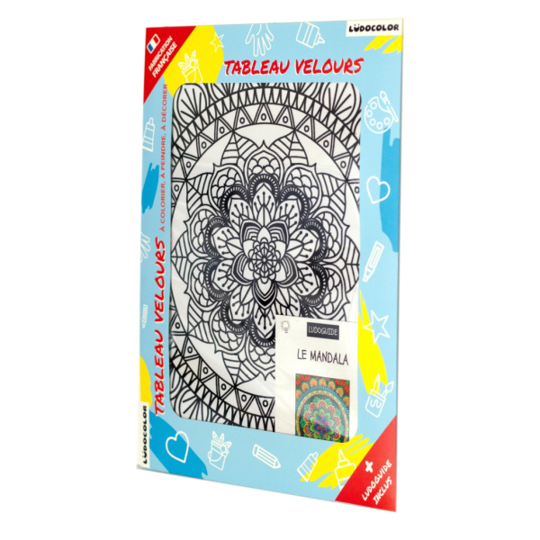 Tableau velours - Le Mandala Floral packaging