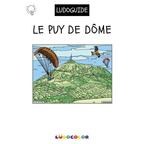 Tableau velours - Le Puy de Dôme ludoguide