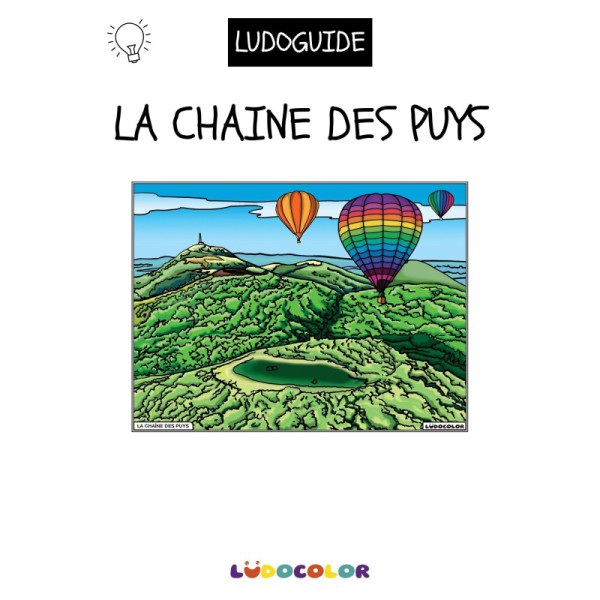 Tableau velours - La chaine des Puys ludoguide