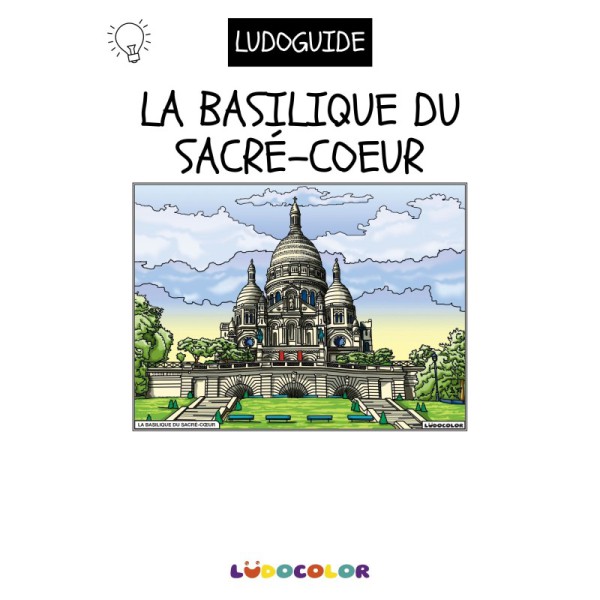 Tableau de velours - La Basilique du Sacré coeur ludoguide