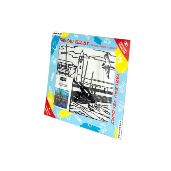 Tableau de velours - Collioure packaging