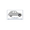 Citroën 1949 2CV Type A - COBI - dimensions