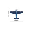 F4F Wildcat - COBI visuel dimensions 2