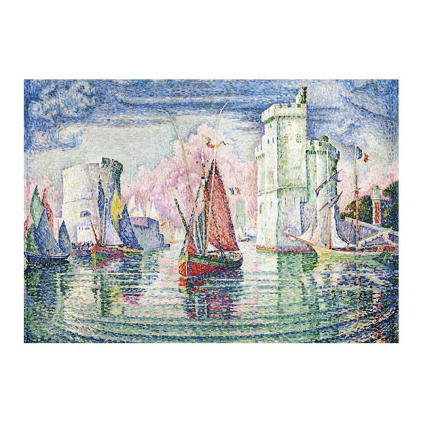 Entrée du Port de la Rochelle - Paul Signac visuel puzzle