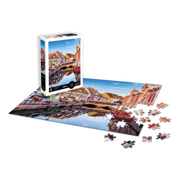 La petite Venise de Colmar - Alsace 1000p boite + puzzle