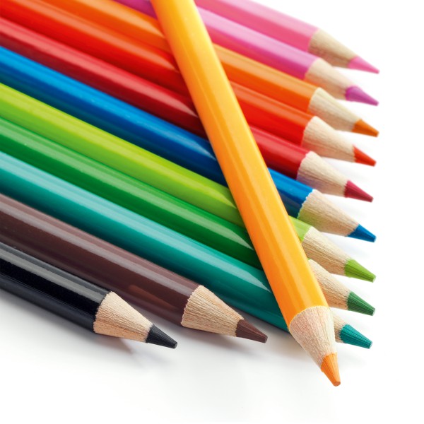 12 Crayons Aquarellables  visuel