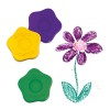 12 Crayons fleurs exemple