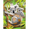 Peinture par N° Débutants - Koalas