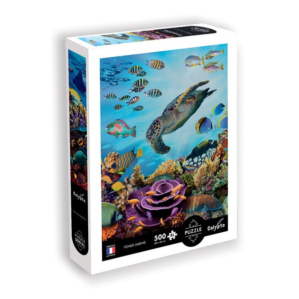 Puzzle 500p XL - Fonds Marins visuel 3