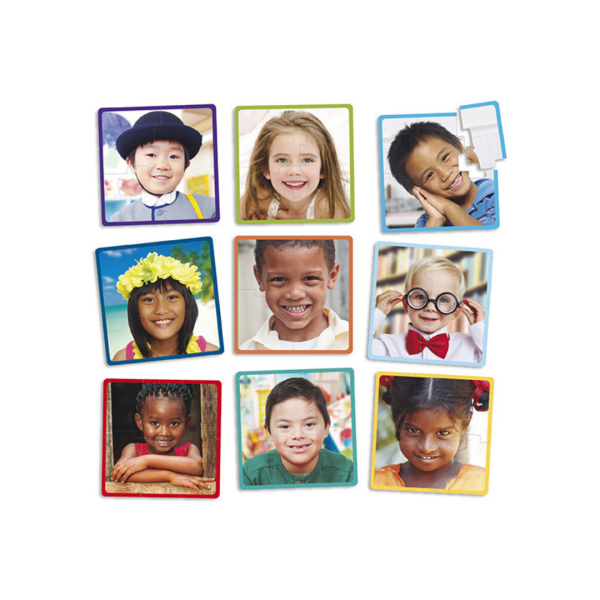 Set 12 puzzles akros enfants heureux du monde jeux-seniors.com