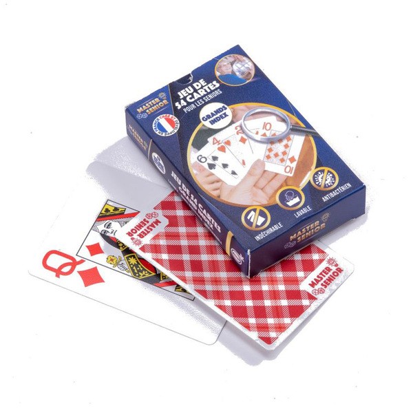 Coffret cartes, tapis et porte-cartes Master Senior