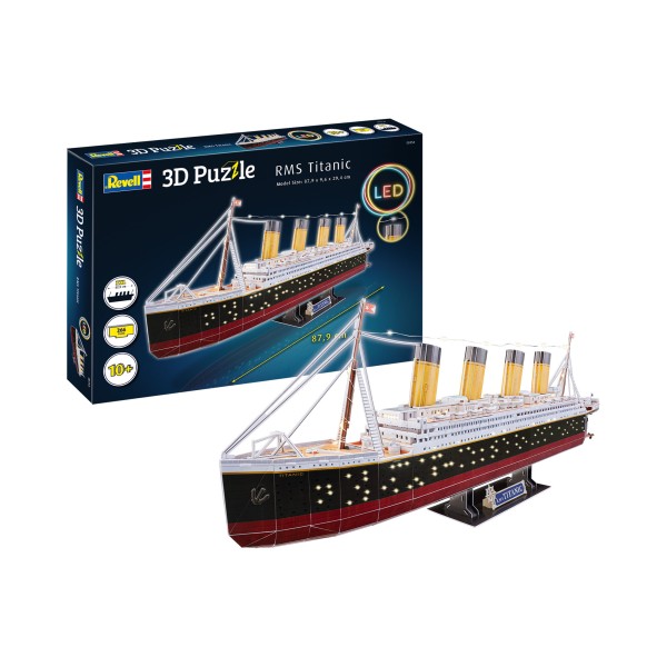 R.M.S Titanic - Puzzle 3D LED