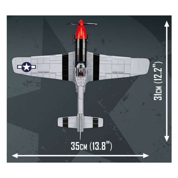 P-51D MUSTANG Topgun Maverick COBI 5846 - 350p