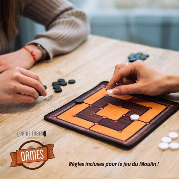 Game Tubes - Dames/Moulin