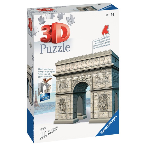 Arc de Triomphe 3D, Boîte du puzzle