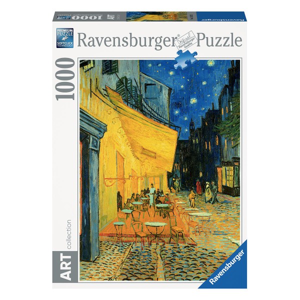 Terrasse de café, Van Gogh 1000p, Boîte du puzzle