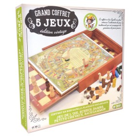 Boite 5 jeux vintages