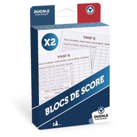 Boite Bloc de Score Yam's x 2