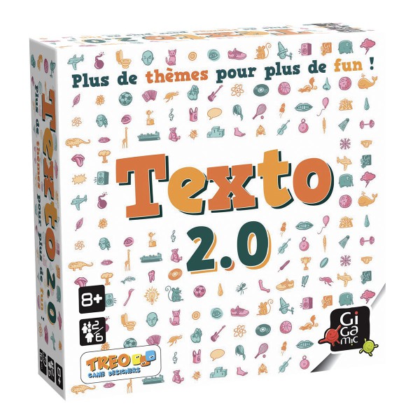 Texto 2.0, boite du jeu