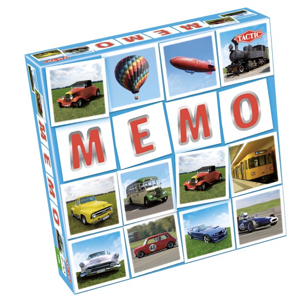 Memory transport, boite du jeu 