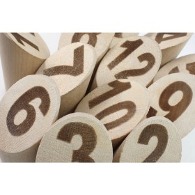Mölkky, zoom sur les quilles