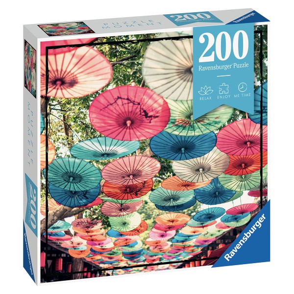 Parapluies, Puzzle 200p, Boîte du Puzzle