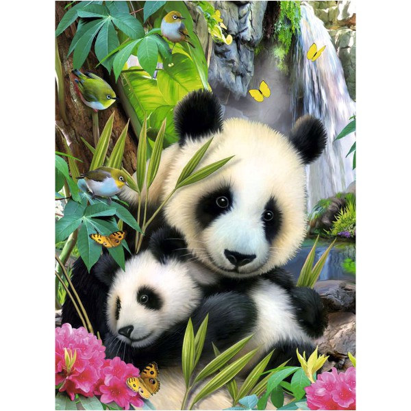Charmants pandas, Puzzle 300pXXL