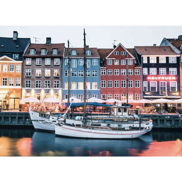 Copenhague, Danemark, Puzzle 1000p