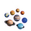 Système solaire 3D, 8 planètes du système solaire 3D
