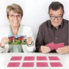 Maxi memory cultures, seniors jouant au jeu