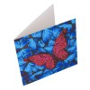 Kit broderie diamant 18x18cm, Papillon Visuel 1