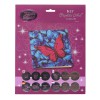 Kit broderie diamant 18x18cm, Papillon boite du kit