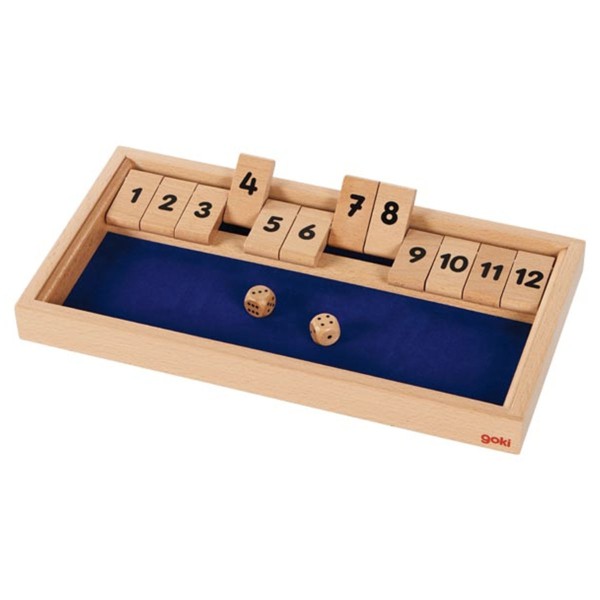 Shut the box Jeu de Dés