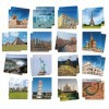 Maxi memory les endroits du monde, 16 endroits du monde 