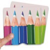 Maxi memory tactile du quotidien, crayon de couleur