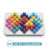 IQ Puzzler Pro XXL SmartGames example 2D 45° challenge
