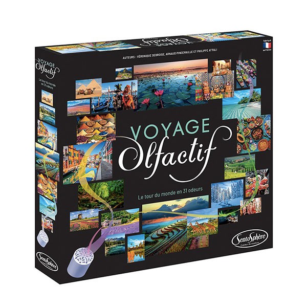 Voyage Olfactif boite du jeu